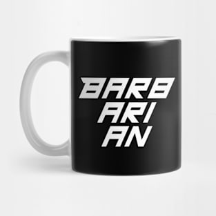 Barbarian Character Class Fantasy Tabletop RPG Player Mug